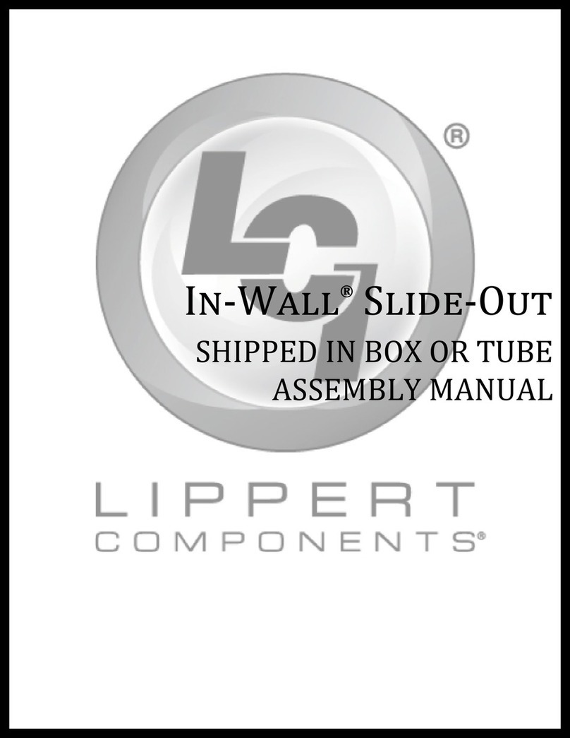 Lippert Components In-Wall Slide-Out Manuel utilisateur