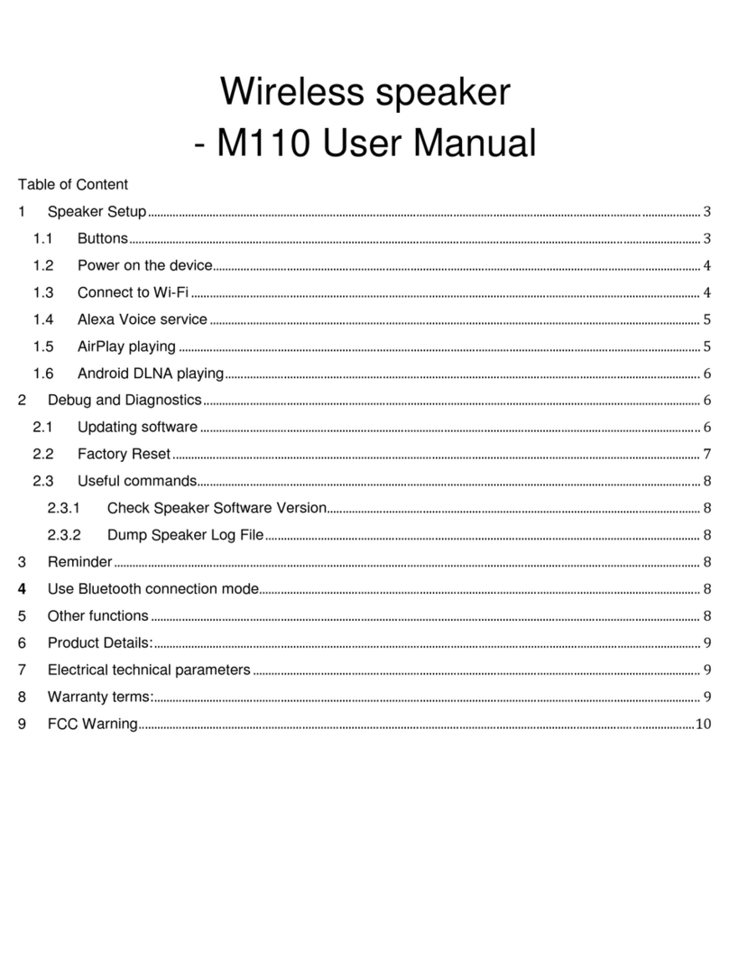 Soundbot M110 Manuel utilisateur