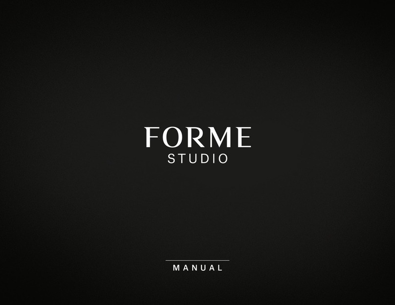 Forme Studio Manuel utilisateur