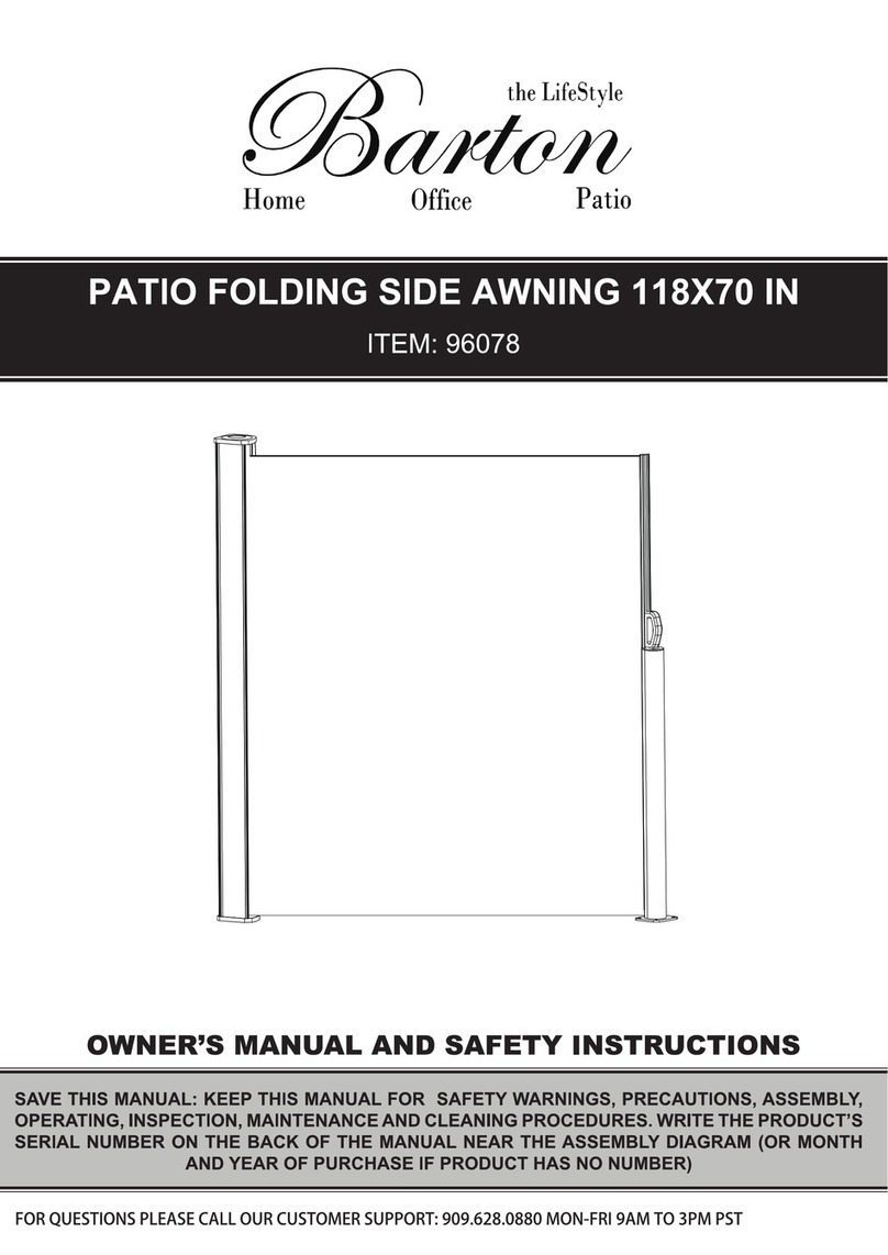Barton 96078 Manuel d'instructions d'origine