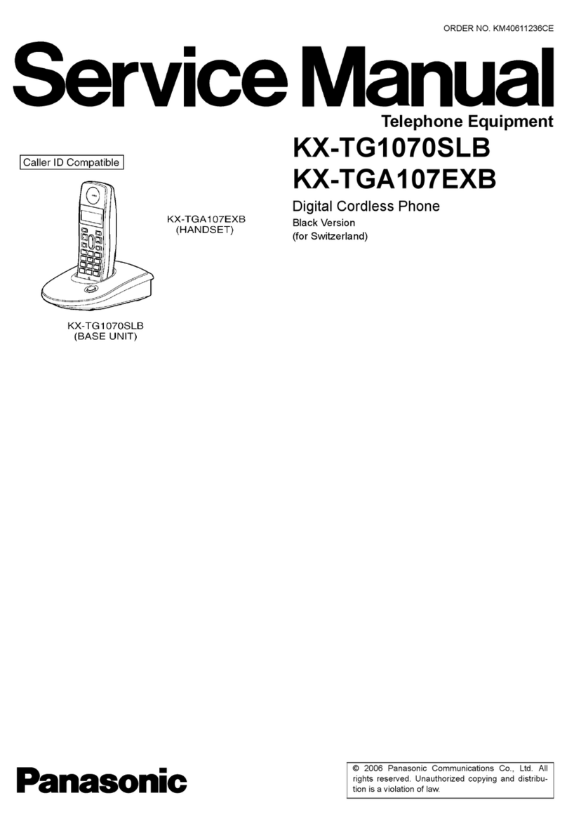 Panasonic KM40611236CE Manuel utilisateur
