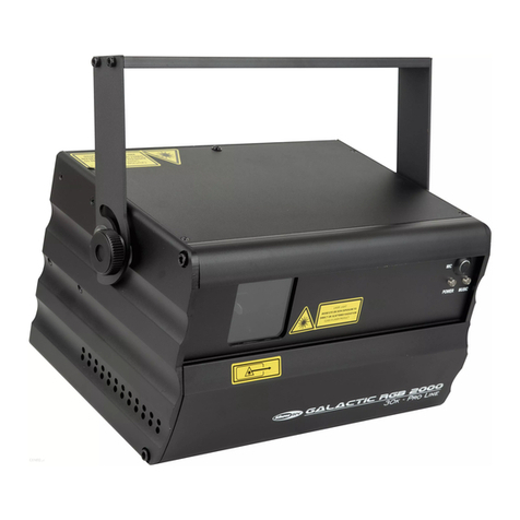 Show Tec Galactic RGB-2000 Manuel utilisateur