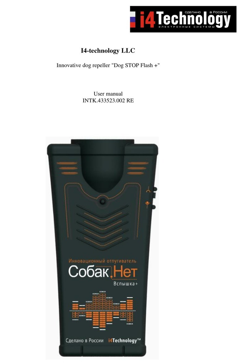 i4Technology Dog STOP Flash + Manuel utilisateur