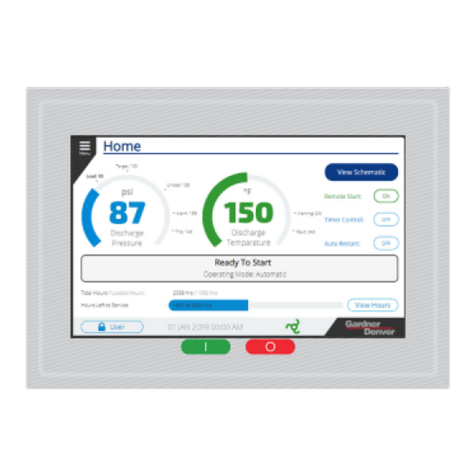 Gardner Denver Governor Manuel utilisateur