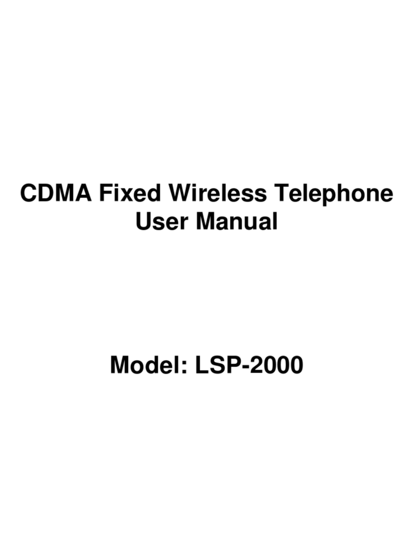 LG LSP-2000 Manuel utilisateur