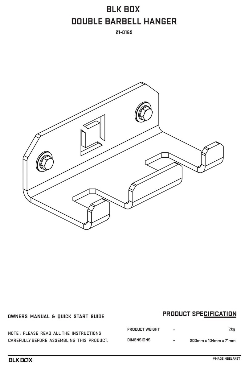BLK BOX 21-0169 Manuel utilisateur