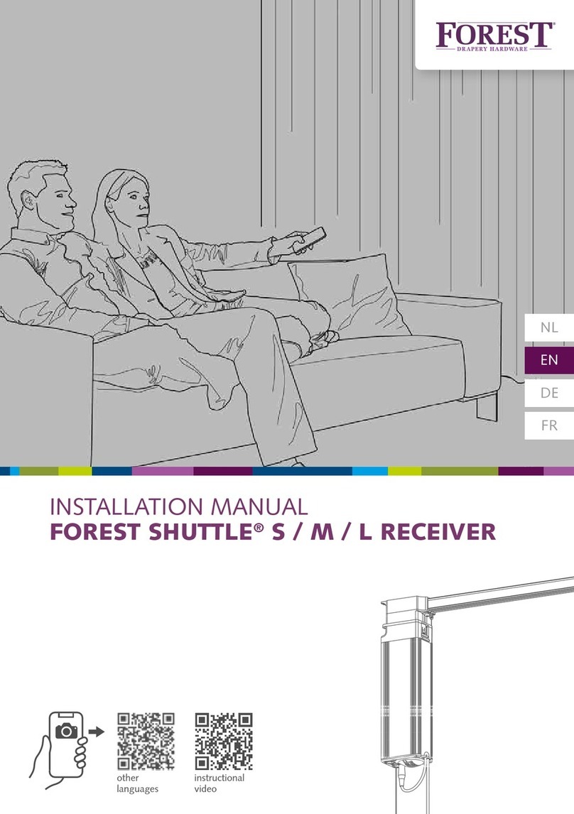 Forest SHUTTLE S Manuel utilisateur