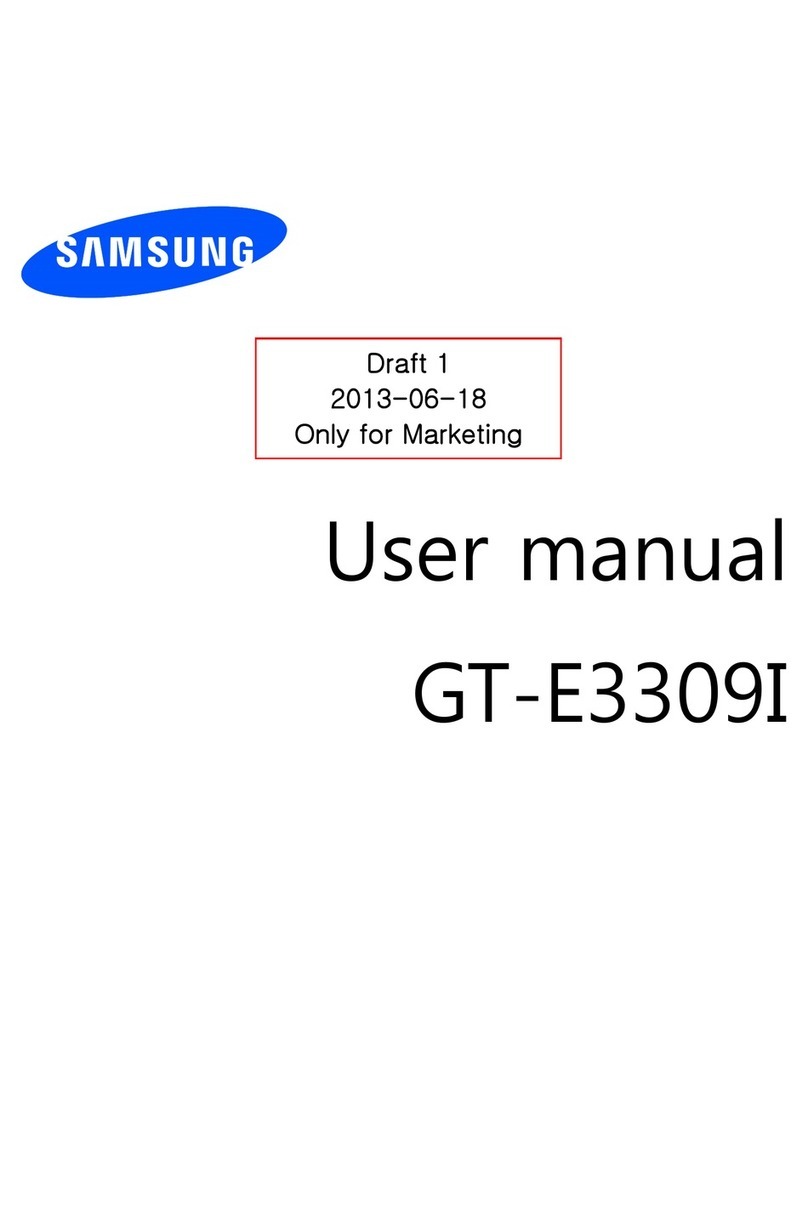 Samsung GT-E3309I Manuel utilisateur