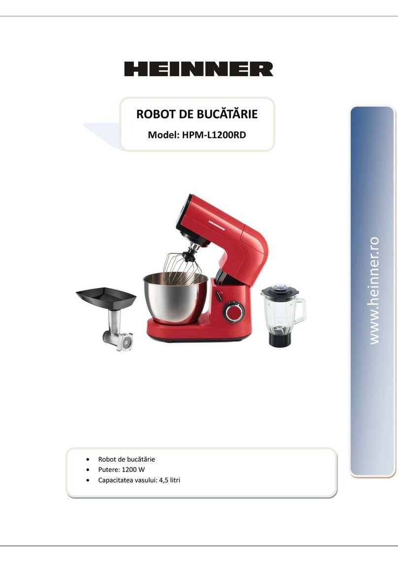 Heinner HPM-L1200RD Manuel utilisateur