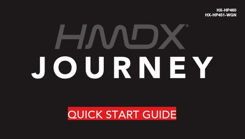 HMDX JOURNEY Manuel utilisateur