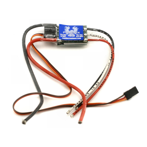 Castle Creations Phoenix-45 Manuel utilisateur