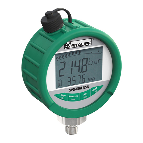 STAUFF SPG-DIGI Manuel utilisateur