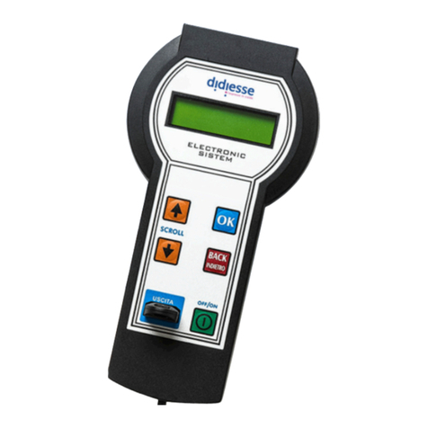 DIDIESSE Electronic System Manuel utilisateur DIDIESSE Electronic System Manuel utilisateur