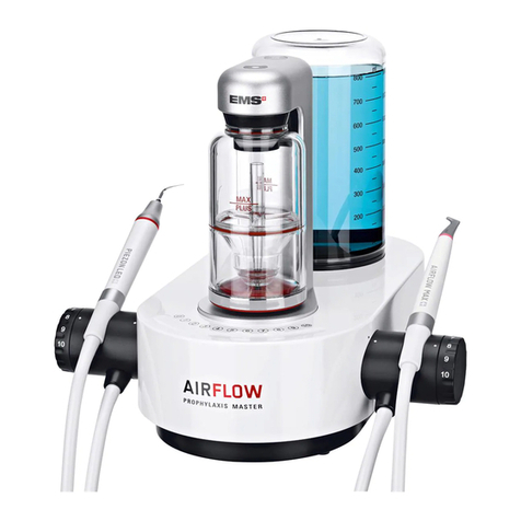EMS AIRFLOW Prophylaxis Master Manuel utilisateur