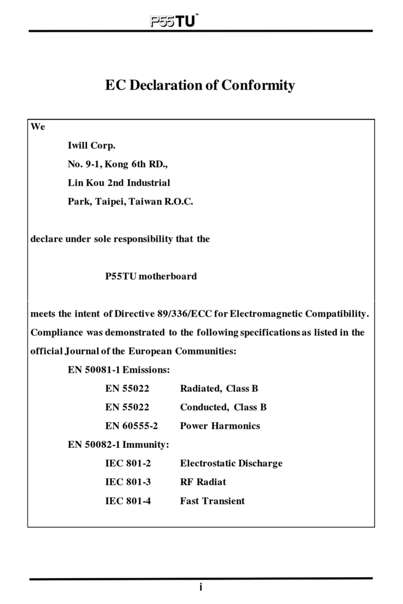 IWILL P55TU Manuel utilisateur