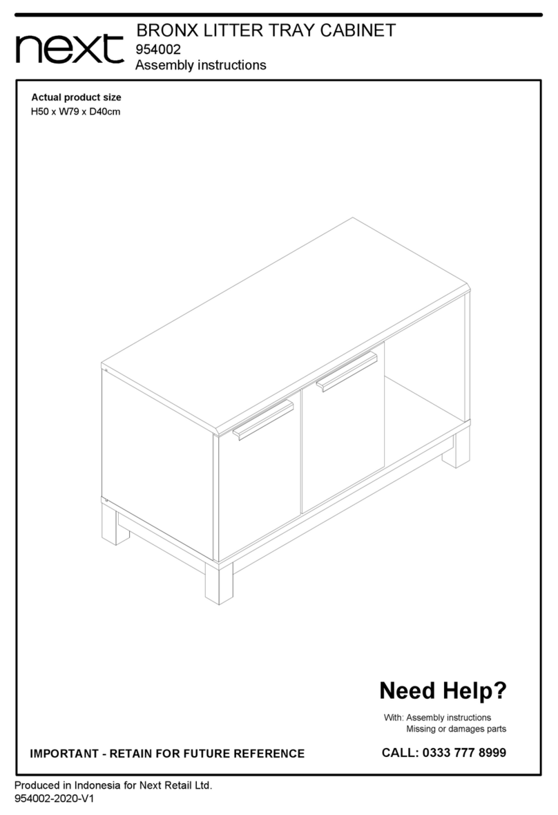 Next BRONX 954002 Manuel utilisateur