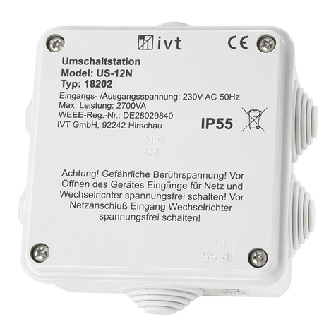 IVT US-12 Manuel utilisateur