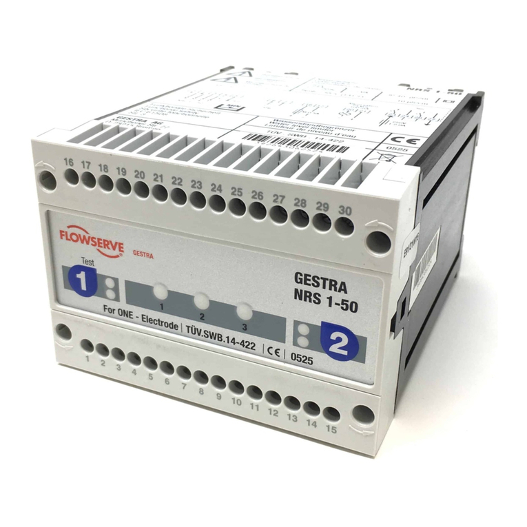 GESTRA NRS 1-50 Manuel utilisateur