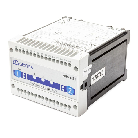 GESTRA NRS 1-51 Manuel utilisateur