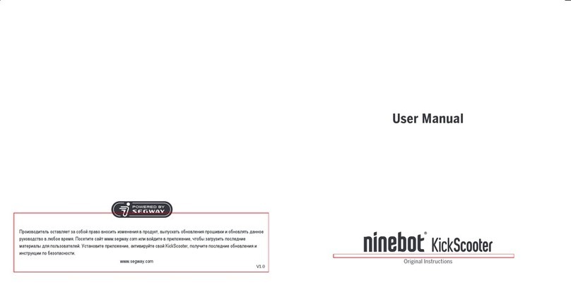 Ninebot NT9529 Manuel utilisateur