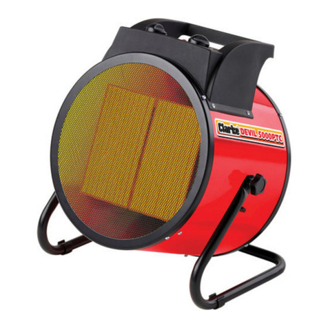 Clarke DEVIL 5000PTC Mode d’emploi