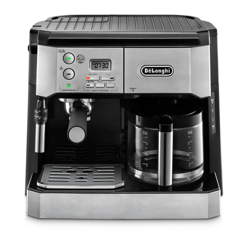DeLonghi BCO43X Manuel utilisateur