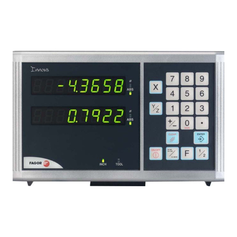 Fagor Innova 10i Manuel utilisateur