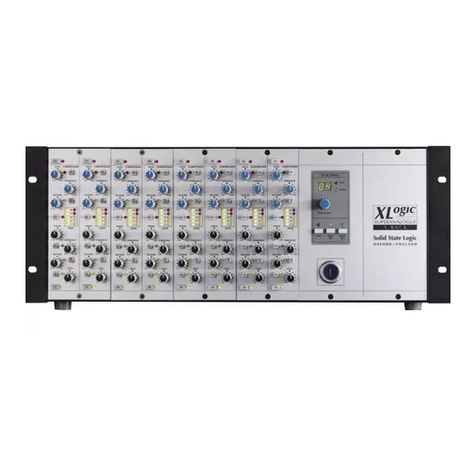 Solid State Logic Super-Analogue Outboard X-Rack E Series Manuel utilisateur
