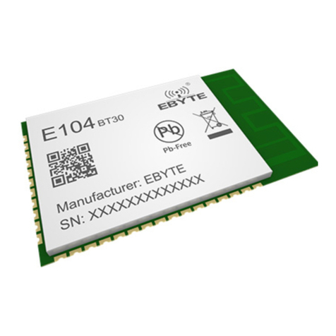 Ebyte E104-BT30 Manuel utilisateur