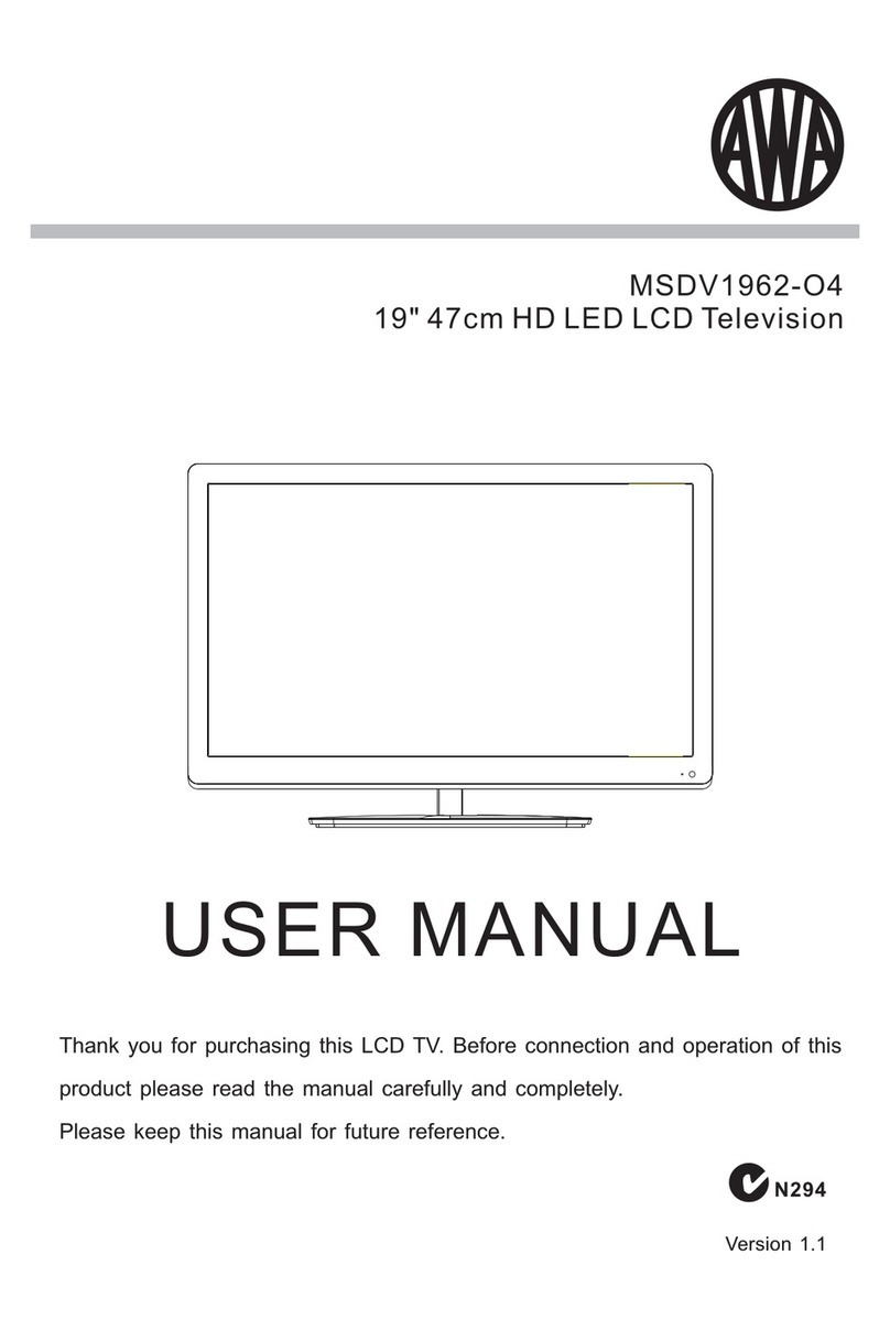AWA MSDV1962-O4 Manuel utilisateur