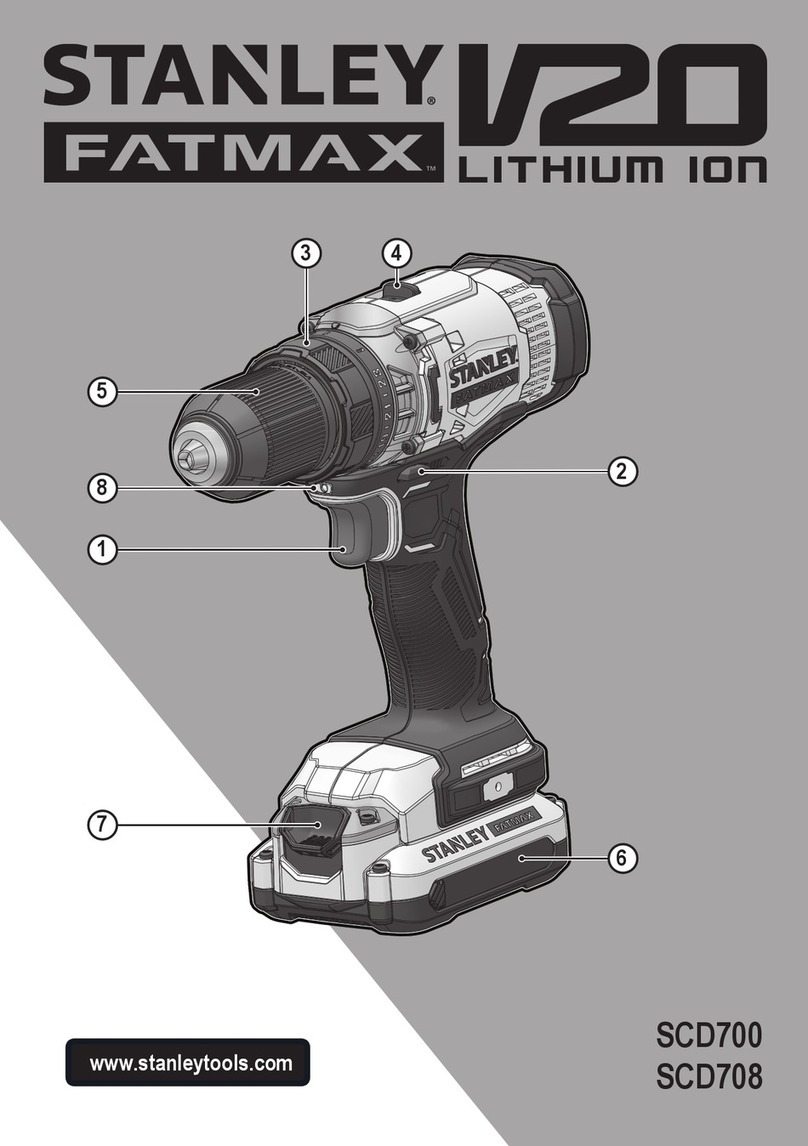Stanley FATMAX SCD700 Manuel utilisateur