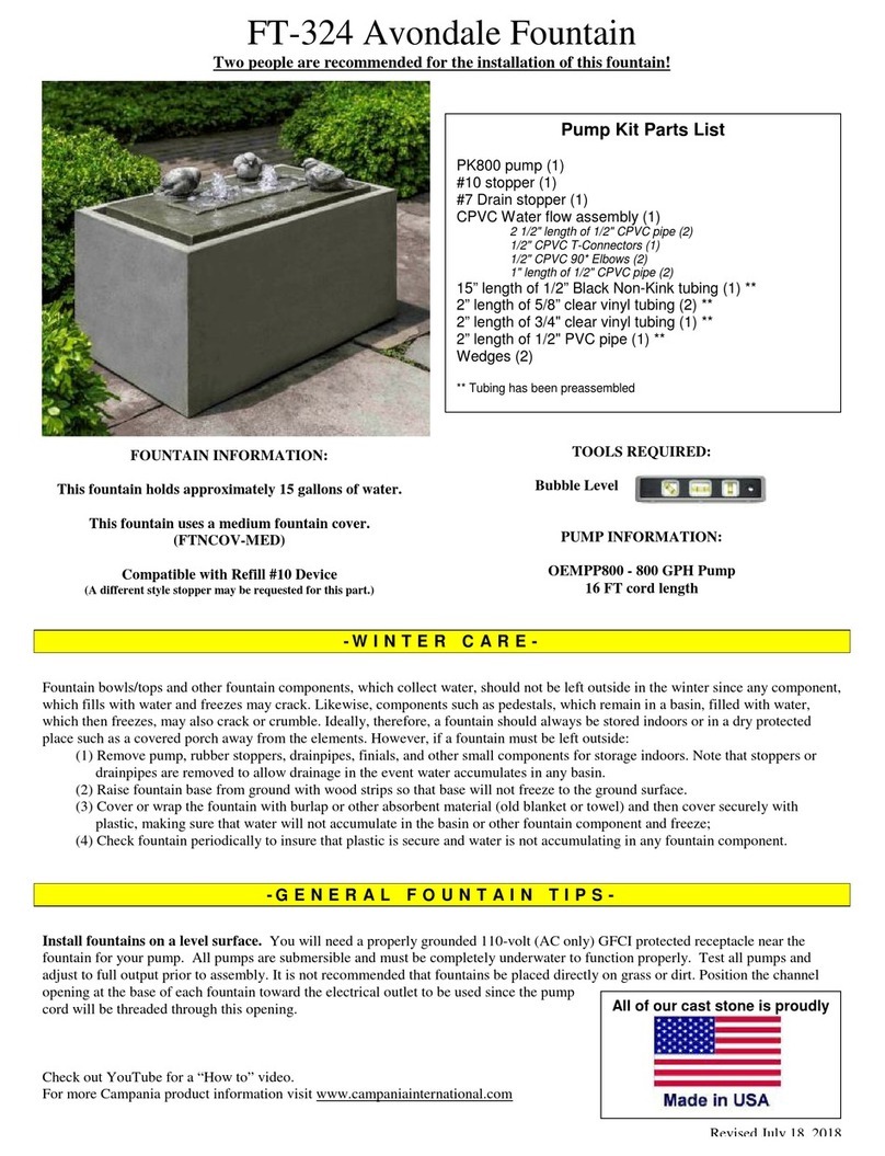 Campania FT-324 Manuel utilisateur