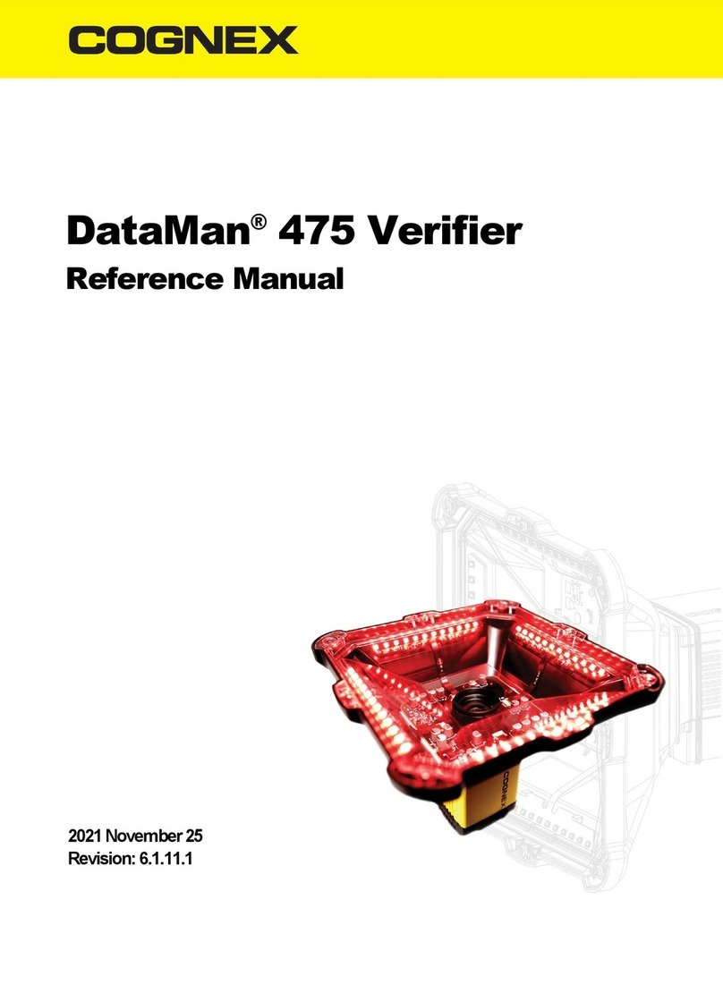 Cognex DataMan 475 Verifier Manuel utilisateur