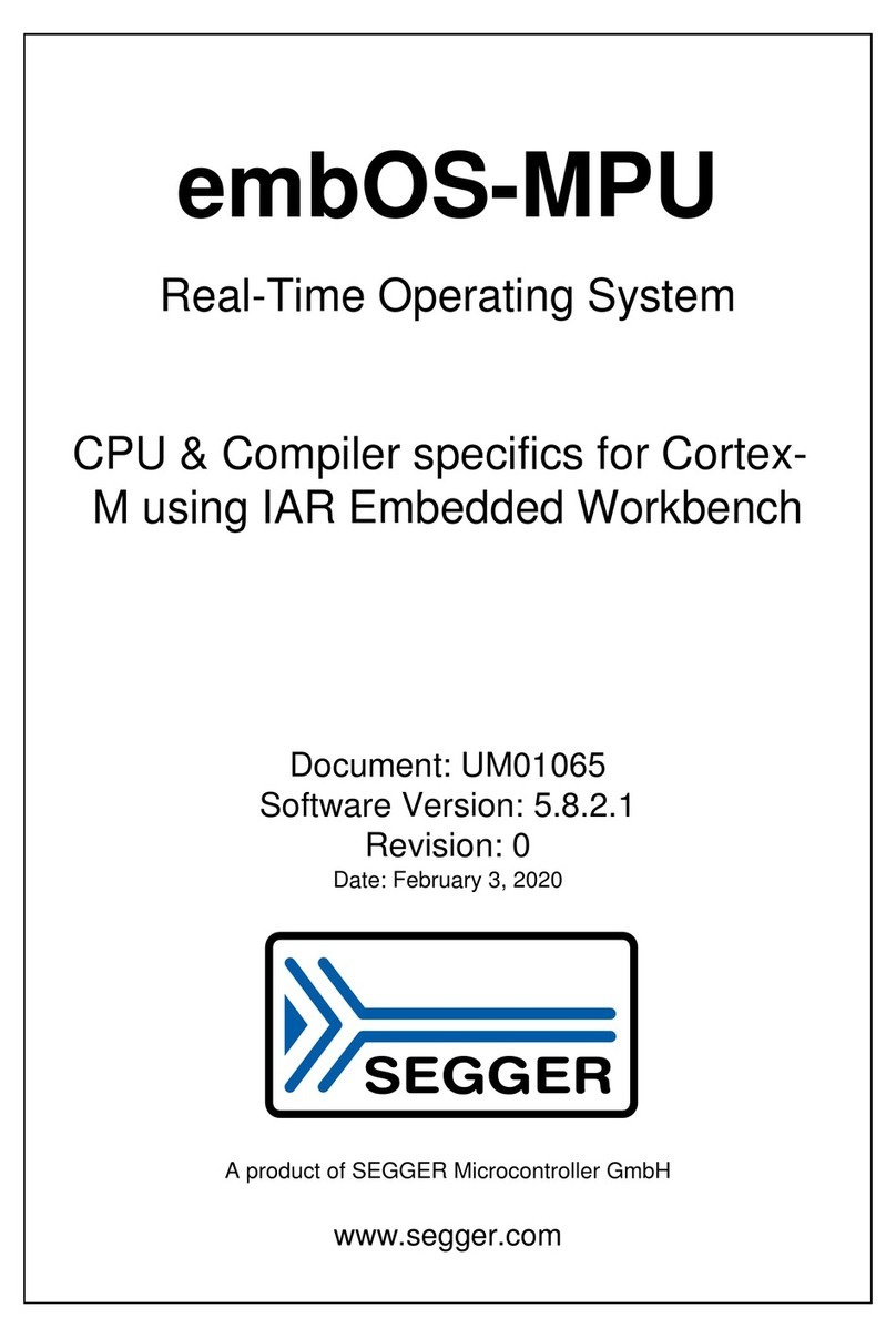 Segger embOS-MPU Manuel utilisateur