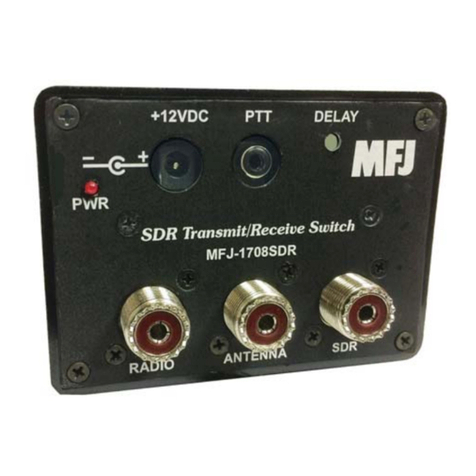 MFJ MFJ-1708SDR Manuel utilisateur