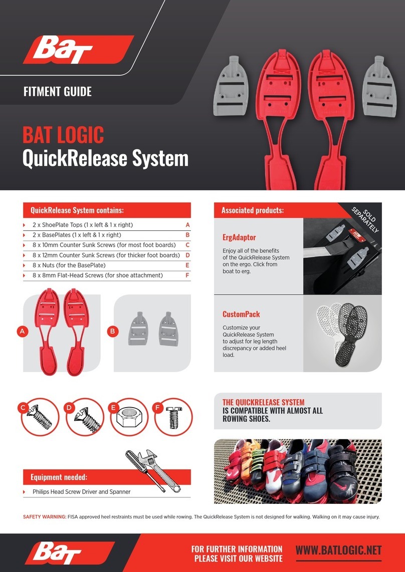 BAT LOGIC QuickRelease System Manuel utilisateur