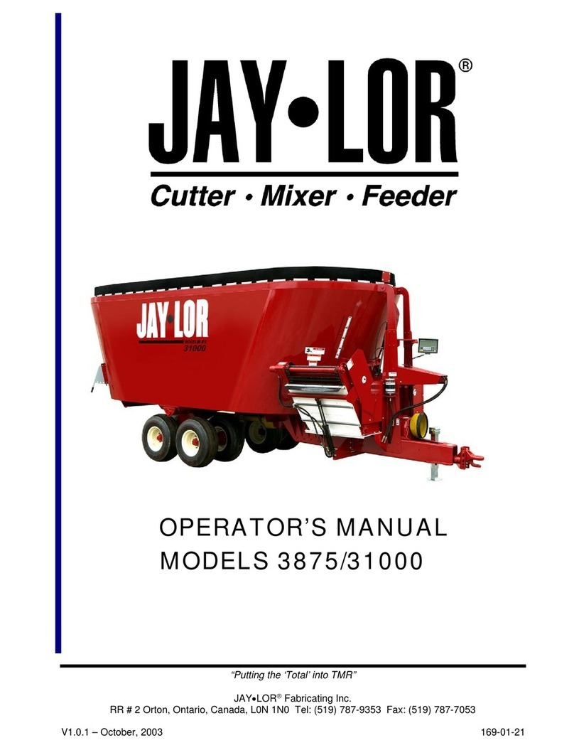 Jay-Lor 3875 Manuel utilisateur