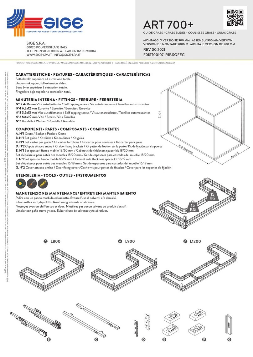 SIGE 700+ Manuel utilisateur