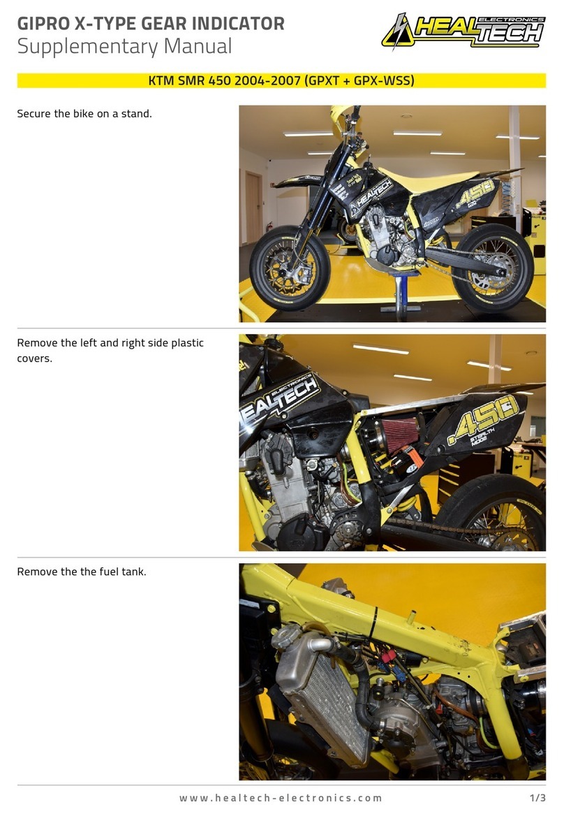 HealTech Electronics GIPRO X-TYPE Instructions et recettes HealTech Electronics GIPRO X-TYPE Instructions et recettes