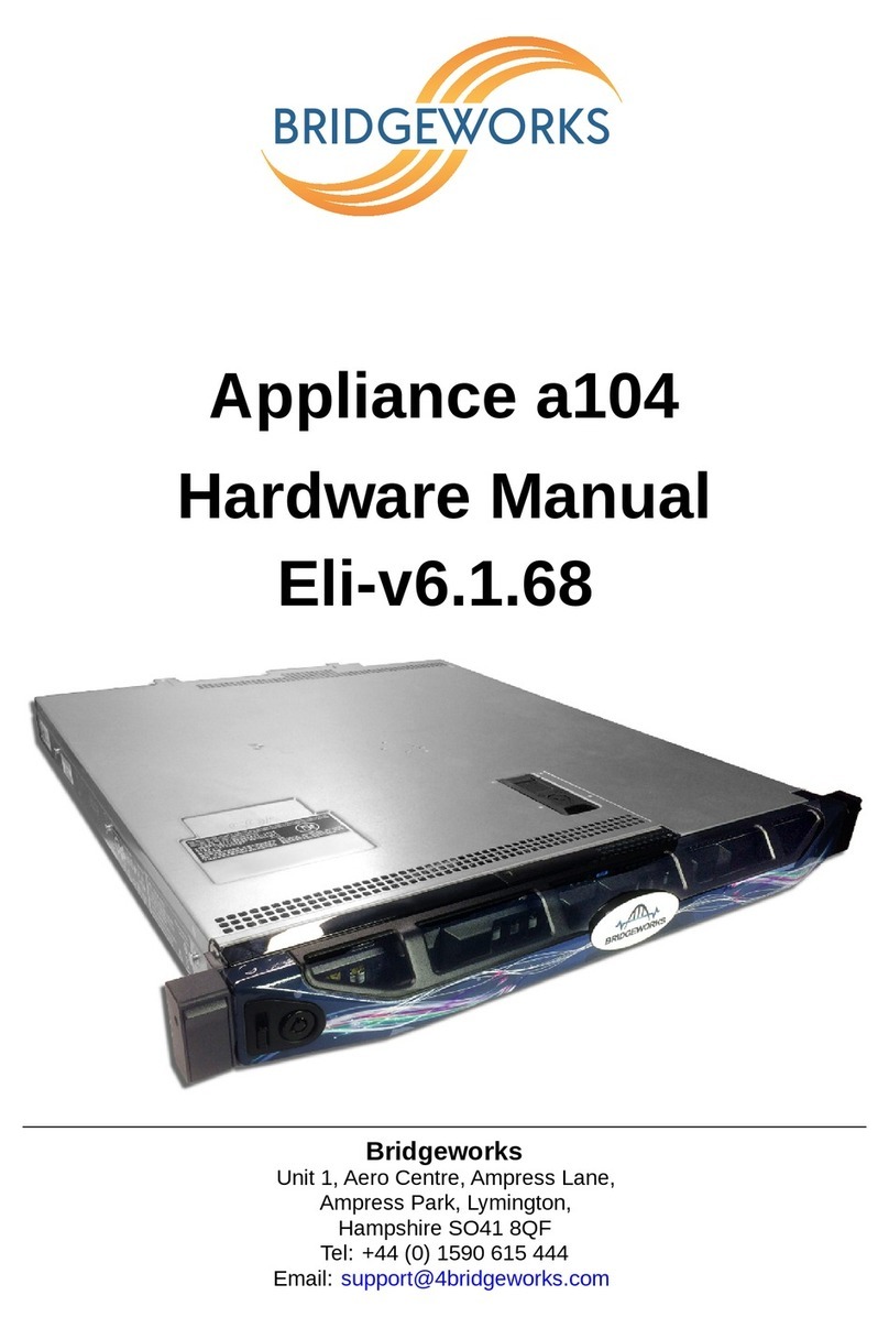 Bridgeworks a104 Manuel utilisateur