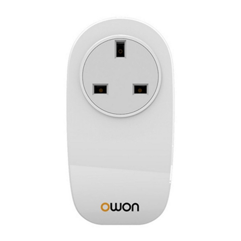 Owon ZigBee WSP403 Manuel utilisateur Owon ZigBee WSP403 Manuel utilisateur