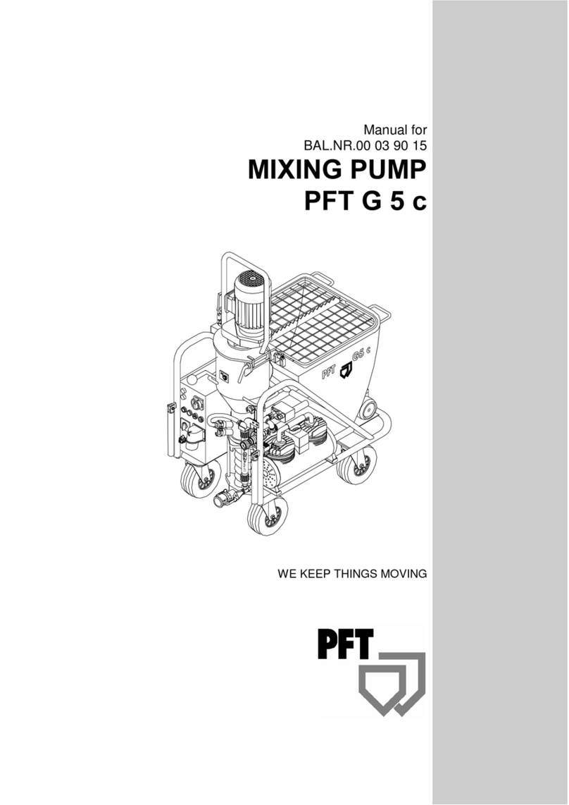 Knauf PFT G 5 c Manuel utilisateur