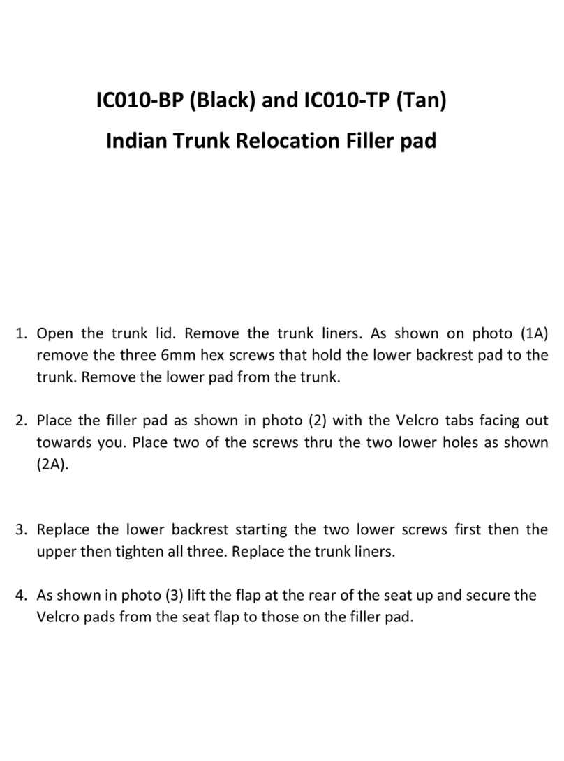 Rivco IC010-BP Manuel utilisateur