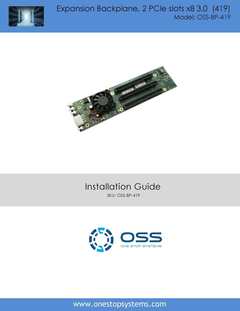 OSS OSS-BP-419 Manuel utilisateur