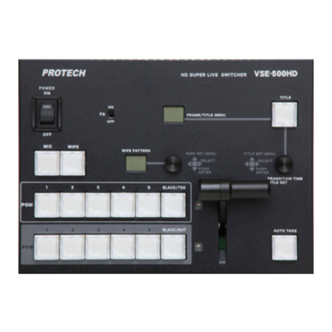 protech VSE-500HD Manuel utilisateur