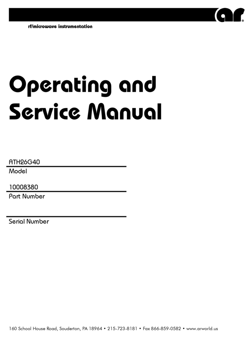AR ATH26G40 Manuel de service