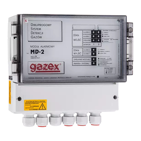 gazex MD-2 Manuel utilisateur