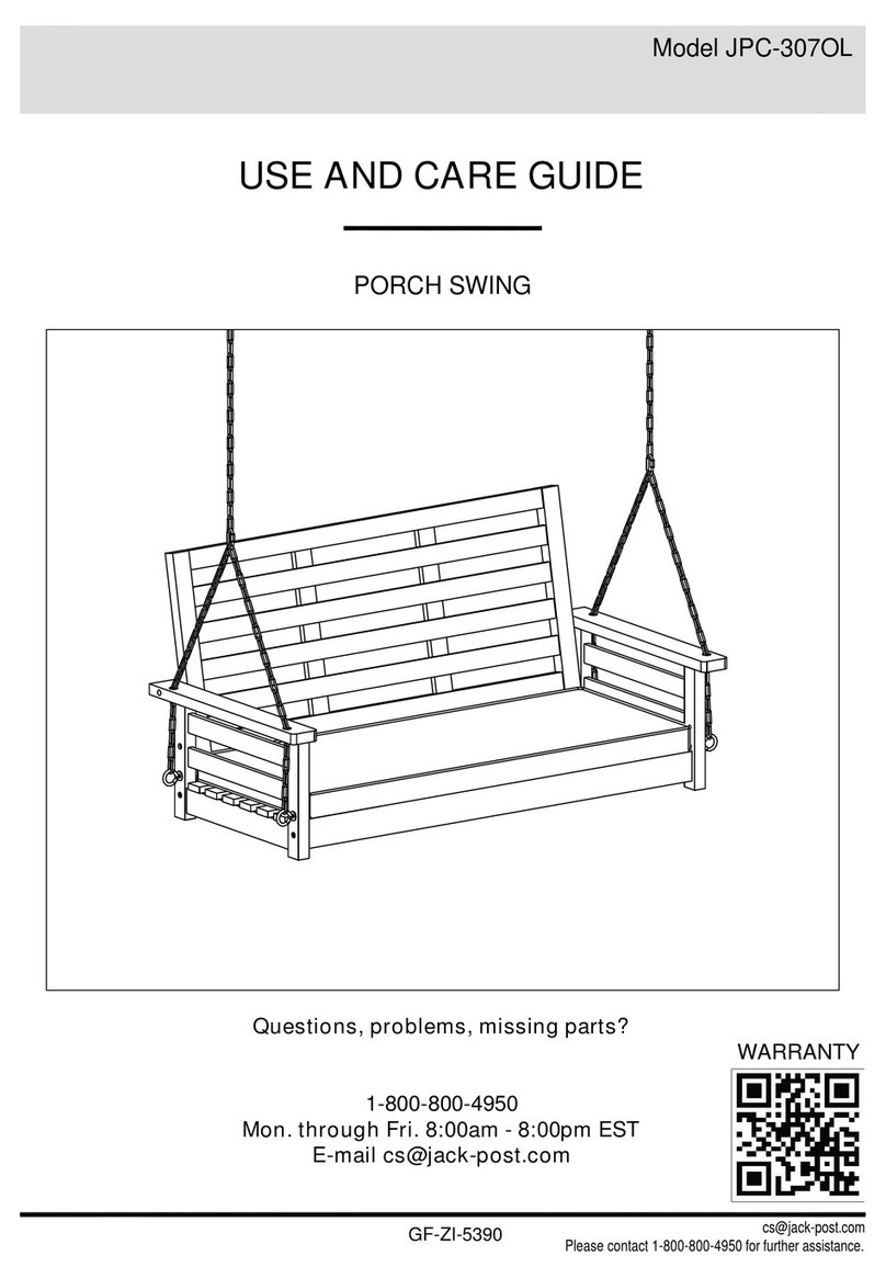 Jack-Post JPC-307OL Manuel utilisateur Jack-Post JPC-307OL Manuel utilisateur