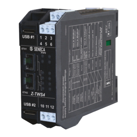 Seneca Z-PC SERIES Manuel utilisateur