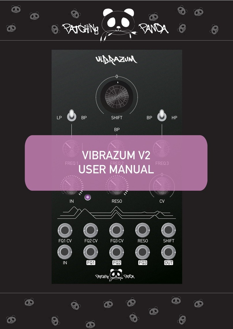 Patching Panda Vibrazum Manuel utilisateur